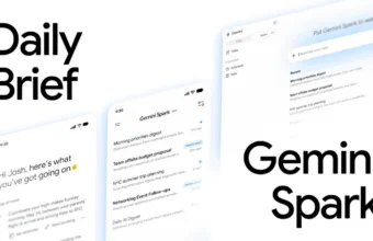 Daily Brief, Gemini Spark : interface d'assistant IA sur mobile.