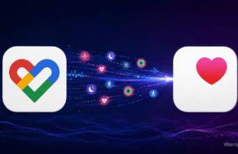 Google Fit et Apple Santé : échange de données de santé numériques.